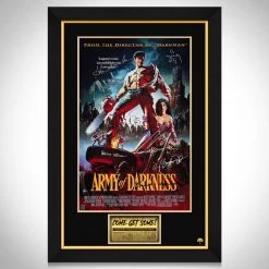RARE-T Army Of Darkness Mini Poster Limited Signature Edition Studio Licensed Custom Frame Limited Edition Frames
