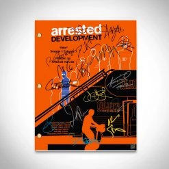 RARE-T Arrested Development Script Limited Signature Edition Studio Licensed Custom Frame Limited Edition Frames