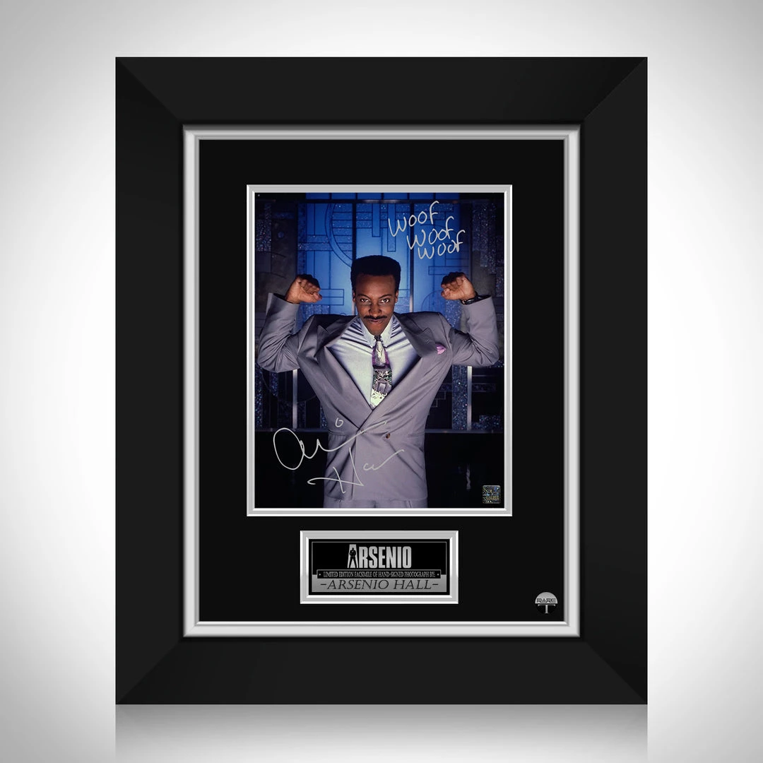 RARE-T Arsenio Hall Photo Limited Signature Edition Studio Licensed Custom Frame 1 RARE-T Arsenio Hall Photo Limited Signature Edition Studio Licensed Custom Frame
