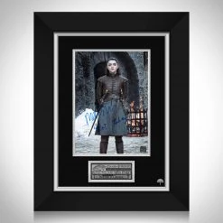 RARE-T Game Of Thrones - Arya Stark Photo Limited Signature Edition Studio Licensed Custom Frame