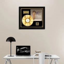 RARE-T Limited Edition Frames Ashanti - The Declaration Gold LP Limited Signature Edition Studio Licensed Custom Frame
