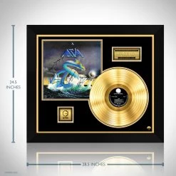 RARE-T Limited Edition Frames Asia - Asia Gold LP Limited Signature Edition Studio Licensed Custom Frame