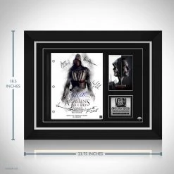 RARE-T Assassin's Creed Script Limited Signature Edition Studio Licensed Custom Frame Limited Edition Frames