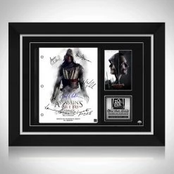 RARE-T Assassin's Creed Script Limited Signature Edition Studio Licensed Custom Frame Limited Edition Frames