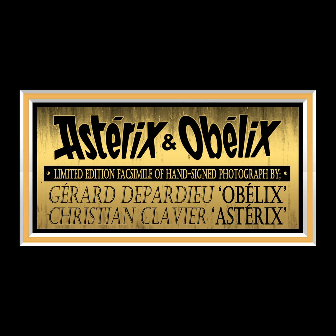 RARE-T Limited Edition Frames Astérix & Obelisk Limited Signature Edition Studio Licensed Photo Custom Frame 8 RARE-T Limited Edition Frames Astérix & Obelisk Limited Signature Edition Studio Licensed Photo Custom Frame