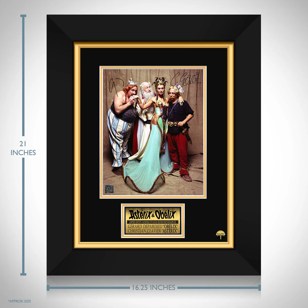 RARE-T Limited Edition Frames Astérix & Obelisk Limited Signature Edition Studio Licensed Photo Custom Frame 2 RARE-T Limited Edition Frames Astérix & Obelisk Limited Signature Edition Studio Licensed Photo Custom Frame
