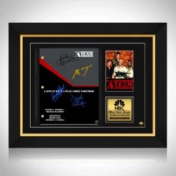 RARE-T The A-Team Script Limited Signature Edition Studio Licensed Custom Frame Limited Edition Frames