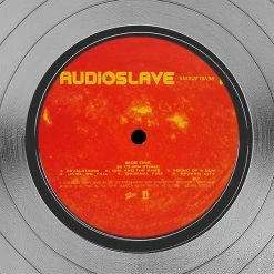 RARE-T Audioslave - Revelations Platinum LP Limited Signature Edition Studio Licensed Custom Frame Limited Edition Frames