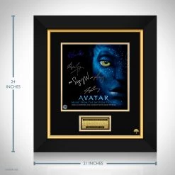 RARE-T NEW Avatar - Original Motion Picture Soundtrack LP Cover Limited Signature Edition Studio Licensed Custom Frame