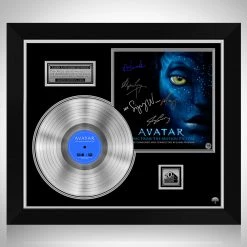 RARE-T NEW Avatar - Original Motion Picture Soundtrack Platinum LP Limited Signature Edition Studio Licensed Custom Frame