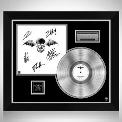 G.R.O. Avenged Sevenfold - Self Titled Platinum LP Limited Signature Edition Studio Licensed Custom Frame