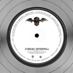 G.R.O. Avenged Sevenfold - Self Titled Platinum LP Limited Signature Edition Studio Licensed Custom Frame
