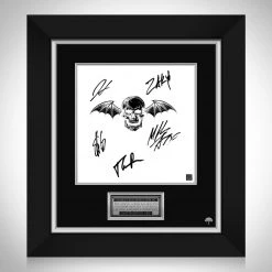 RARE-T Avenged Sevenfold - Self Titled LP Cover Limited Signature Edition Studio Licensed Custom Frame