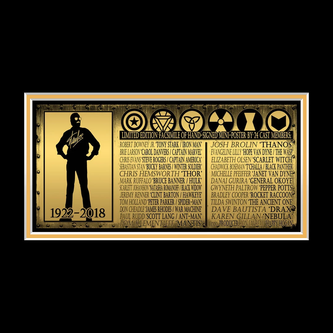 RARE-T Limited Edition Frames Avengers Endgame Mini Poster Limited Signature Edition Studio Licensed Custom Frame 6 RARE-T Limited Edition Frames Avengers Endgame Mini Poster Limited Signature Edition Studio Licensed Custom Frame