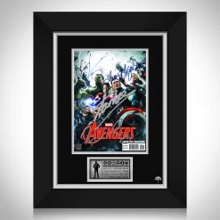 RARE-T Avengers Magazine Photo Limited Signature Edition Studio Licensed Custom Frame