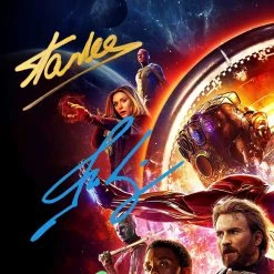 RARE-T Avengers Infinity War Soundtrack LP Cover Limited Signature Edition Studio Licensed Custom Frame