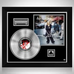 RARE-T Avril Lavigne - Let Go Platinum LP Limited Signature Edition Studio Licensed Custom Frame