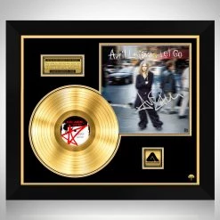 RARE-T Limited Edition Frames Avril Lavigne - Let Go Gold LP Limited Signature Edition Studio Licensed Custom Frame