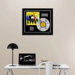 RARE-T The B-52's Platinum LP Limited Signature Edition Studio Licensed Custom Frame Limited Edition Frames