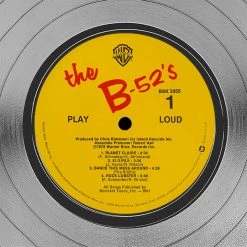 RARE-T The B-52's Platinum LP Limited Signature Edition Studio Licensed Custom Frame Limited Edition Frames