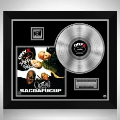 RARE-T Limited Edition Frames Onyx - Bacdafucup Platinum LP Limited Signature Edition Studio Licensed Custom Frame