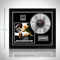 RARE-T Limited Edition Frames Onyx - Bacdafucup Platinum LP Limited Signature Edition Studio Licensed Custom Frame