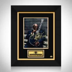 RARE-T B.B. King Photo Limited Signature Edition Studio Licensed Custom Frame Limited Edition Frames