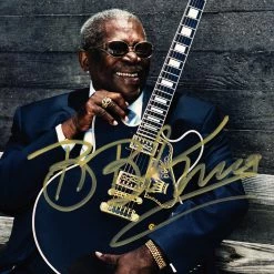 RARE-T B.B. King Photo Limited Signature Edition Studio Licensed Custom Frame Limited Edition Frames