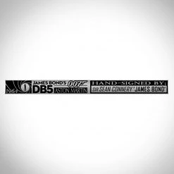 APW James Bond- Hand-Signed Aston Martin Die-Cast Car By Sean Connery Custom Museum Display. Signed Memorabilia 26 APW James Bond- Hand-Signed Aston Martin Die-Cast Car By Sean Connery Custom Museum Display. Signed Memorabilia