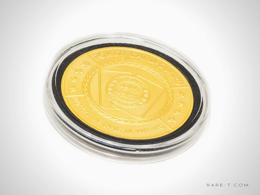 24K Gold Plated 'Money Machine-Poker Chip Card Guard' Game Room 3 24K Gold Plated 'Money Machine-Poker Chip Card Guard' Game Room