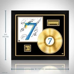 RARE-T BTS - Map Of The Soul: 7 Gold LP Limited Signature Edition Studio Licensed Custom Frame Limited Edition Frames 15 RARE-T BTS - Map Of The Soul: 7 Gold LP Limited Signature Edition Studio Licensed Custom Frame Limited Edition Frames