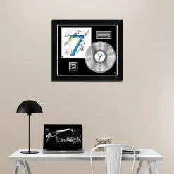RARE-T Limited Edition Frames BTS - Map Of The Soul: 7 Platinum LP Limited Signature Edition Studio Licensed Custom Frame