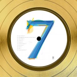 RARE-T BTS - Map Of The Soul: 7 Gold LP Limited Signature Edition Studio Licensed Custom Frame Limited Edition Frames 20 RARE-T BTS - Map Of The Soul: 7 Gold LP Limited Signature Edition Studio Licensed Custom Frame Limited Edition Frames
