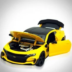 Toy Wonders Ready To Ship! 48 Hour Shipping! Transformers - Camaro Bumblebee Die Cast Car Custom Museum Display