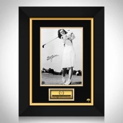 RARE-T Sports Memorabilia Babe Didrikson Zaharias Photo Limited Signature Edition Licensed Custom Frame