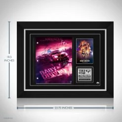 RARE-T Baby Driver Script Limited Signature Edition Studio Licensed Custom Frame