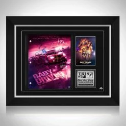 RARE-T Baby Driver Script Limited Signature Edition Studio Licensed Custom Frame