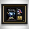 RARE-T Back To The Future Part 2 Script Limited Signature Edition Studio Licensed Custom Frame