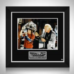 PPC Back To The Future - PSA/DNA Certified Hand-Signed Mini Poster By Michael J. Fox Custom Frame Signed Memorabilia
