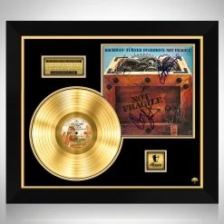 RARE-T Bachman Turner Overdrive - Not Fragile Gold LP Limited Signature Edition Studio Licensed Custom Frame Limited Edition Frames