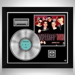 RARE-T Backstreet Boys - Self Titled Platinum LP Limited Signature Edition Studio Licensed Custom Frame