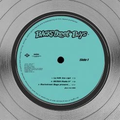 RARE-T Backstreet Boys - Self Titled Platinum LP Limited Signature Edition Studio Licensed Custom Frame
