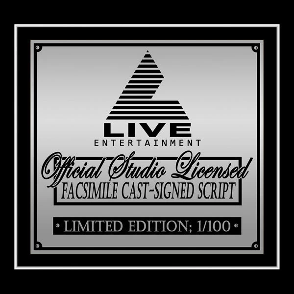 RARE-T Bad Lieutenant Script Limited Signature Edition Studio Licensed Custom Frame Limited Edition Frames 7 RARE-T Bad Lieutenant Script Limited Signature Edition Studio Licensed Custom Frame Limited Edition Frames