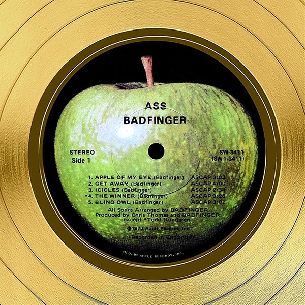 Rare-T Badfinger - Ass Gold LP Limited Signature Edition Studio Licensed Custom Frame Limited Edition Frames 6 Rare-T Badfinger - Ass Gold LP Limited Signature Edition Studio Licensed Custom Frame Limited Edition Frames