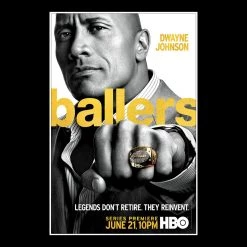 RARE-T Limited Edition Frames Ballers Script Limited Signature Edition Studio Licensed Custom Frame