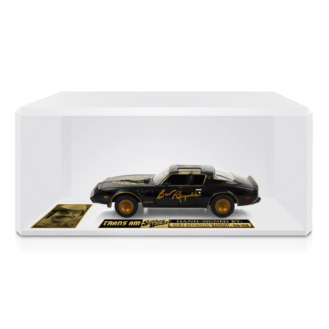 PPC Signed Memorabilia Smokey & The Bandit - Beckett Witness Certified Hand-Signed Die-Cast 1980 Trans Am By Burt Reynolds Custom Museum Display 1 PPC Signed Memorabilia Smokey & The Bandit - Beckett Witness Certified Hand-Signed Die-Cast 1980 Trans Am By Burt Reynolds Custom Museum Display