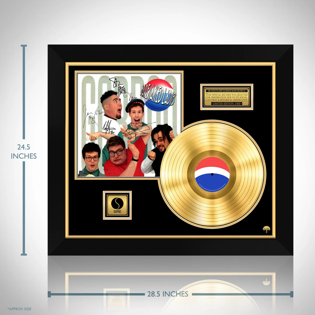 RARE-T Barenaked Ladies Gordon Gold LP Limited Signature Edition Studio Licensed Custom Frame 7 RARE-T Barenaked Ladies Gordon Gold LP Limited Signature Edition Studio Licensed Custom Frame