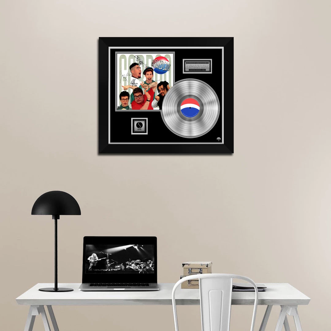 RARE-T Barenaked Ladies - Gordon Platinum LP Limited Signature Edition Studio Licensed Custom Frame Limited Edition Frames 13 RARE-T Barenaked Ladies - Gordon Platinum LP Limited Signature Edition Studio Licensed Custom Frame Limited Edition Frames