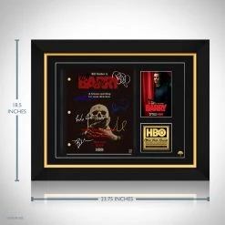 RARE-T Limited Edition Frames Barry Script Limited Signature Edition Studio Licensed Custom Frame