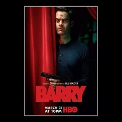 RARE-T Limited Edition Frames Barry Script Limited Signature Edition Studio Licensed Custom Frame